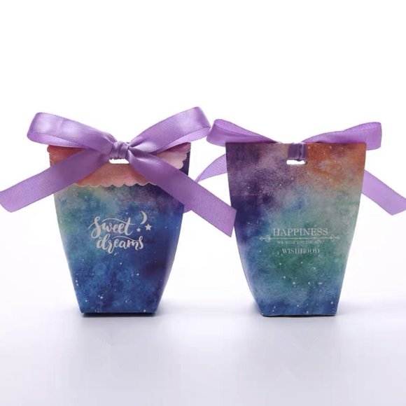 20PCS Candy Box /Gifts Ribbon Box/Wedding Holiday Party Favors Box/Candy Bag - Picture 7 of 10